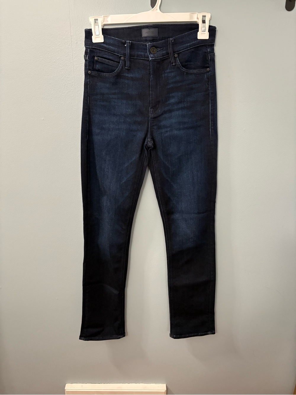 MOTHER Women’s The Mid Rise Dazzler Ankle Jeans in Now or Never